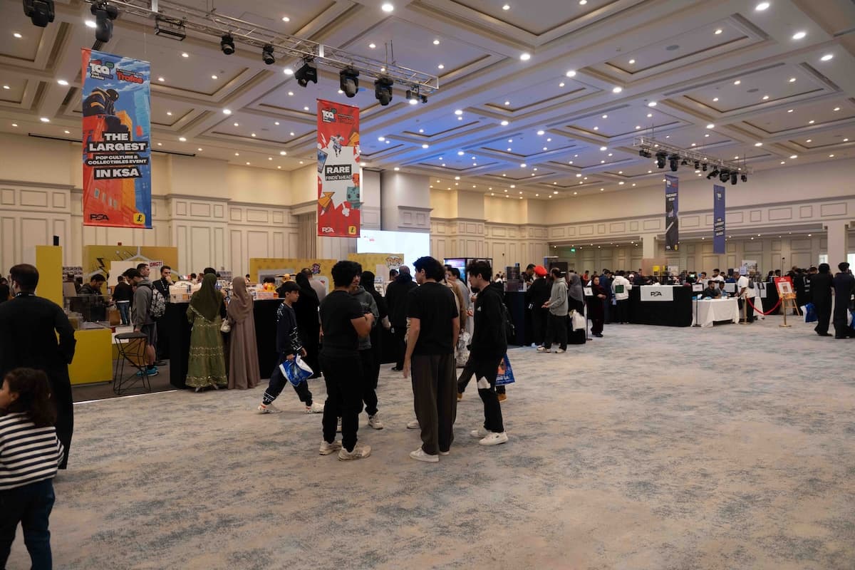 TCG Con Arabia event floor